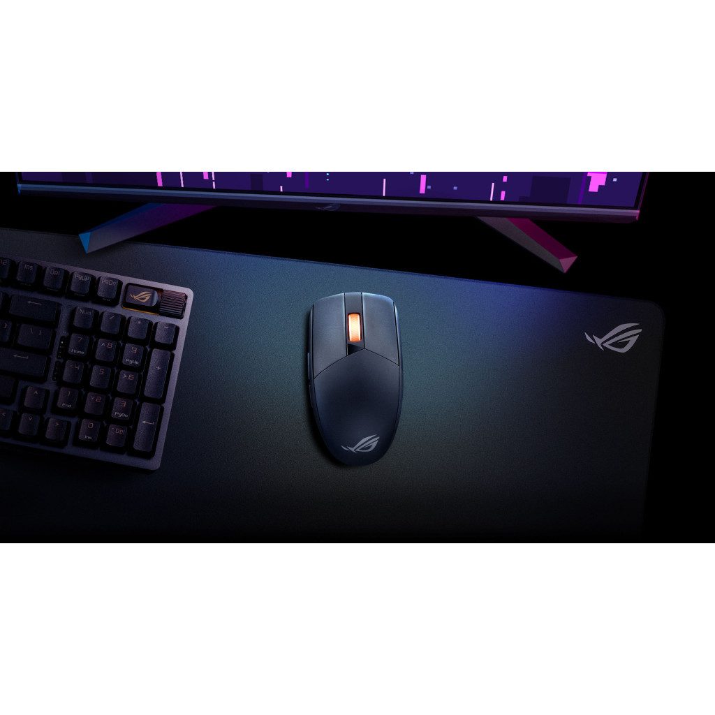 Мишка ASUS ROG Strix Impact III Wireless/Bluetooth Black (90MP03D0-BMUA00) - зображення 7