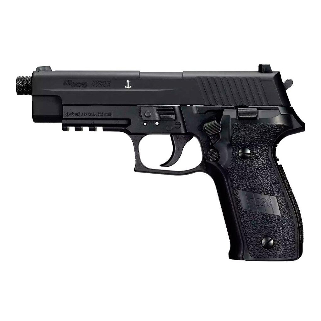 Пневматичний пістолет Sig Sauer Air P226F BB + Pellet (AIR-226F-177-12G-16-Black) - зображення 1