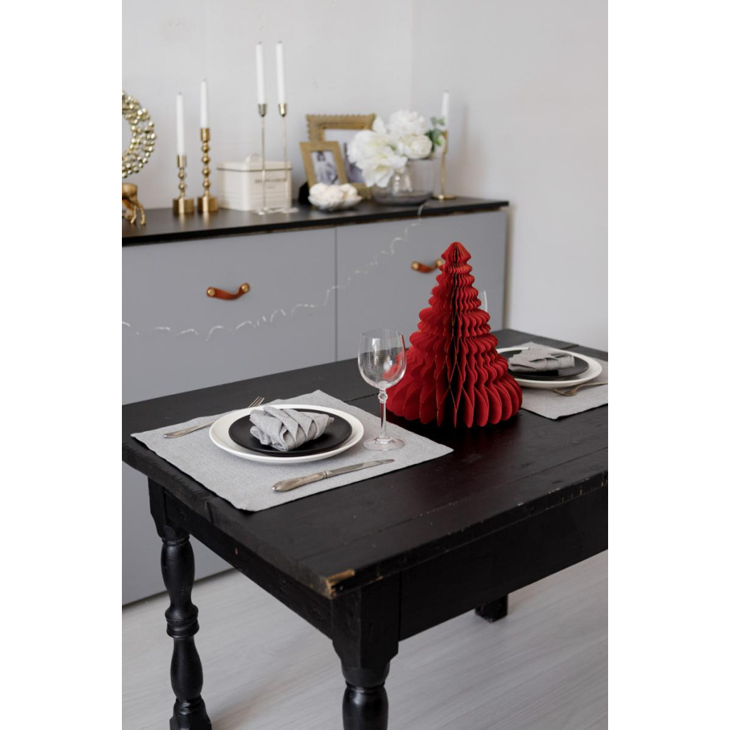 Серветка на стіл Прованс Перлина Silver 40х40 см (037584) - зображення 8