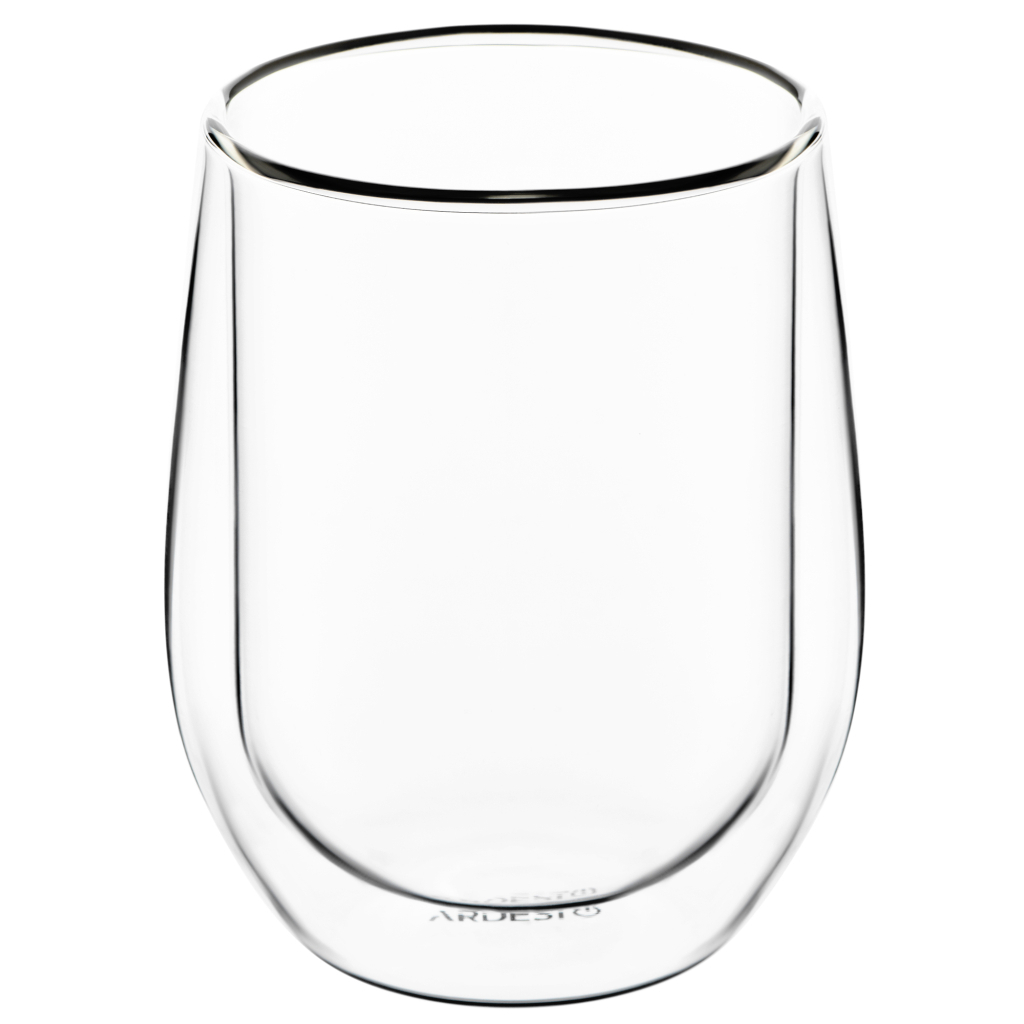 Набір склянок Ardesto з подвійними стінками BR 320 мл 2 шт прозорий (AR2637BR) - зображення 1