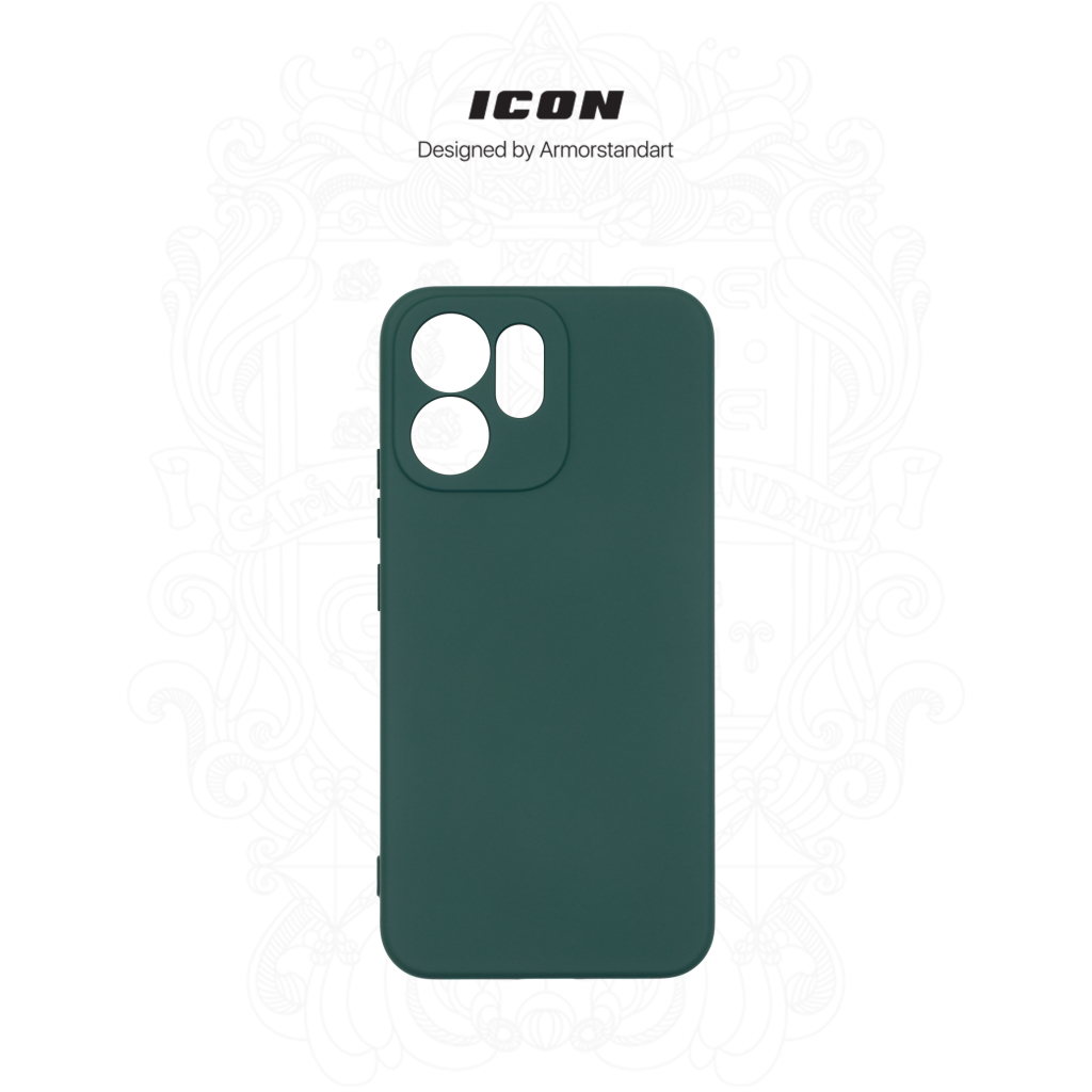 Чохол до мобільного телефона Armorstandart ICON OPPO Reno14 F 5G / Reno14 FS 5G Camera cover Dark Green (ARM87567) - зображення 3