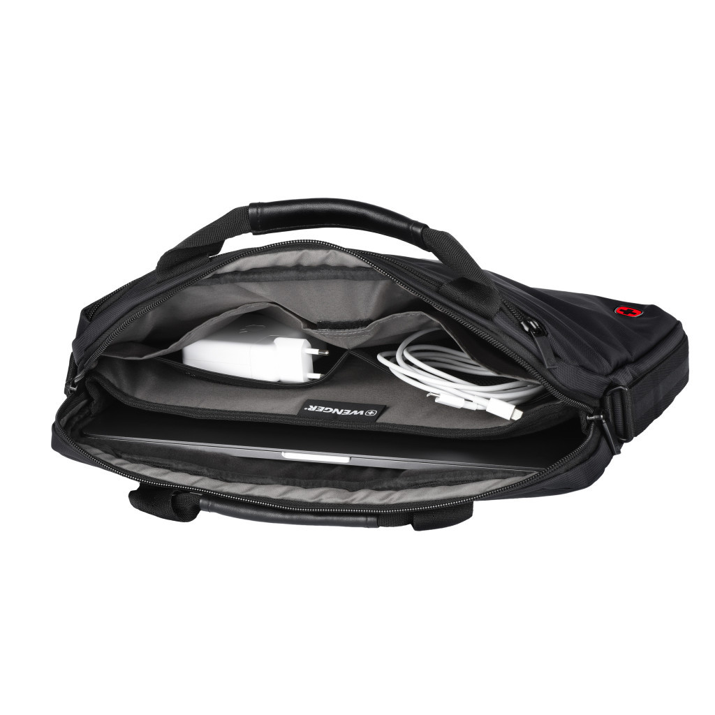 Сумка для ноутбука Wenger 14" Format Laptop Slimcase, BLACK (601079) - зображення 6