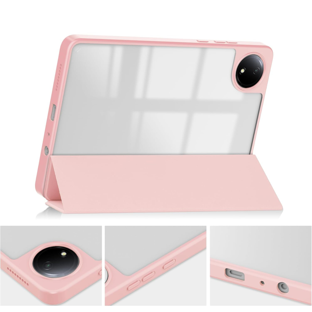 Чохол до планшета BeCover Soft Edge TPU Xiaomi Redmi Pad SE 8.7" Pink (712570) - зображення 3