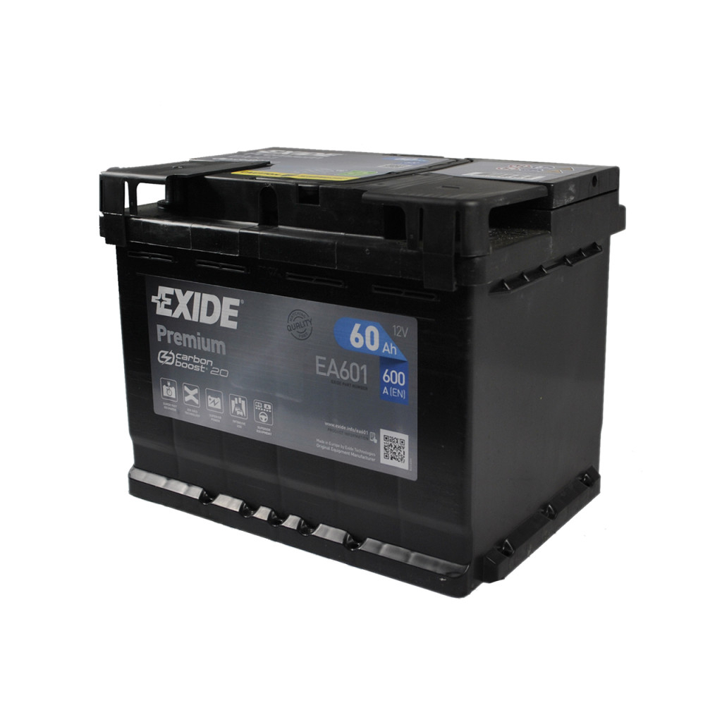 Акумулятор автомобільний EXIDE PREMIUM 60A (EA601) - изображение 4