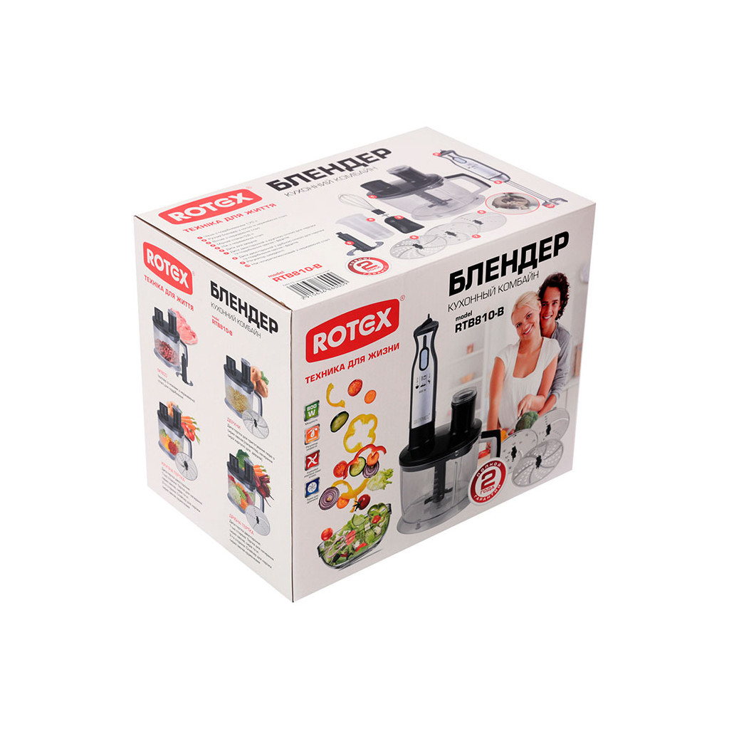 Блендер Rotex RTB810-B + RBA81-J Bundle (641168) - зображення 8