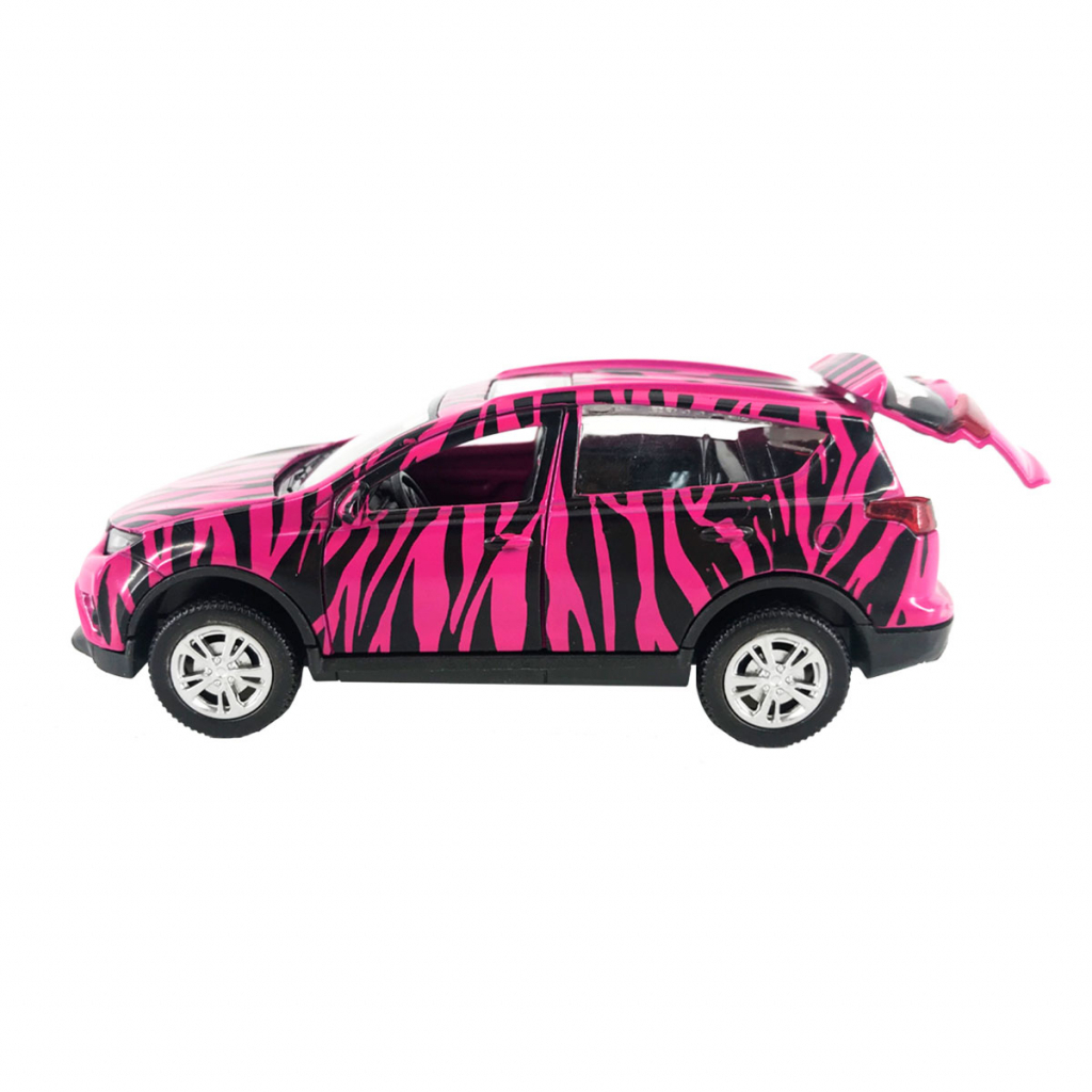 Машина Технопарк GLAMCAR - TOYOTA RAV4 брусничний (RAV4-12GRL-COW) - зображення 2