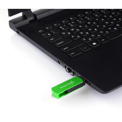 USB флеш накопичувач eXceleram 16GB P2 Series Green/Black USB 2.0 (EXP2U2GRB16) - зображення 7