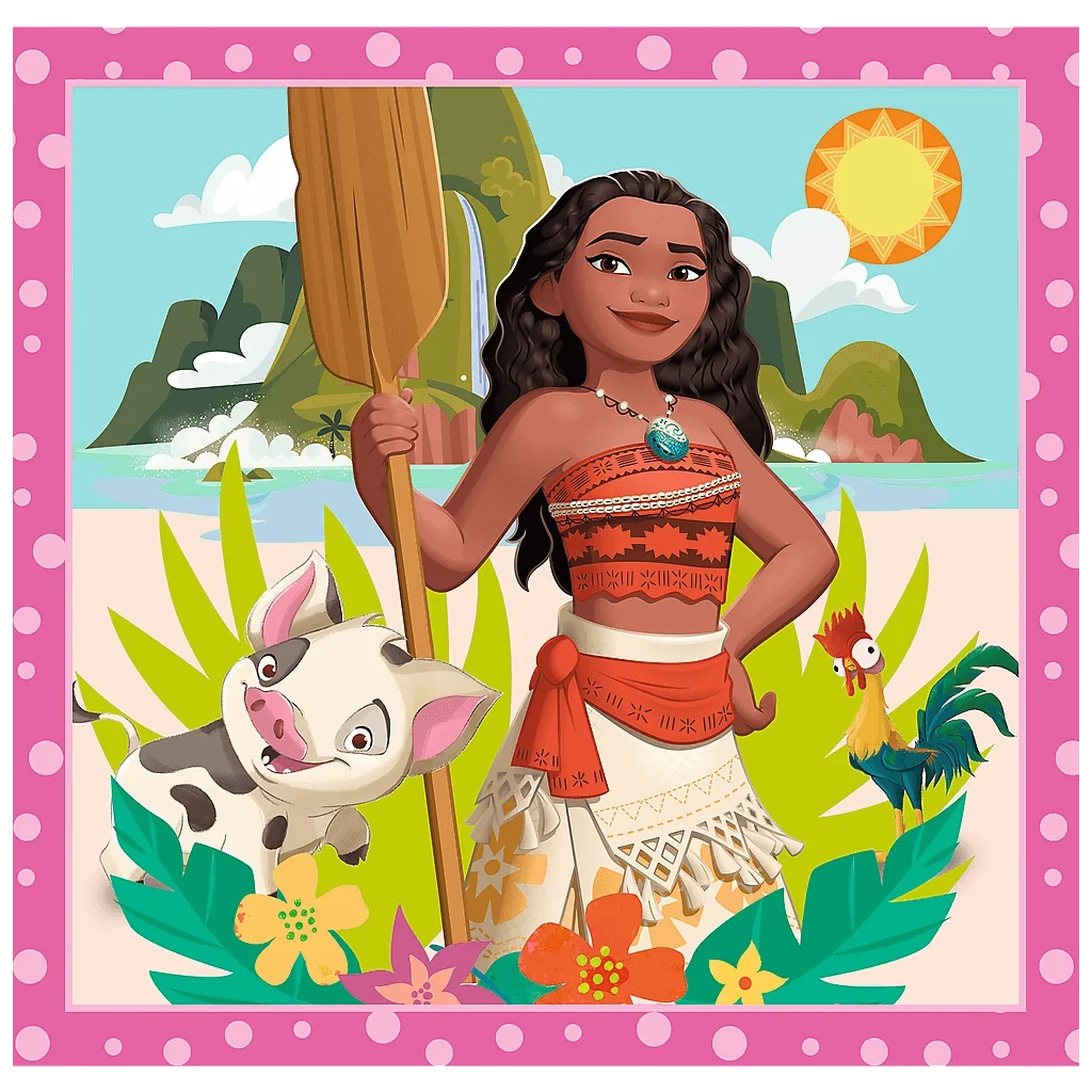 Пазл Trefl Princess Красиві квіти 3 in1 (5900511348750) - зображення 4