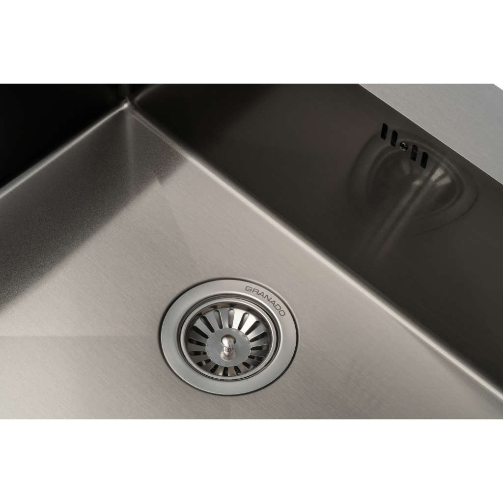Мийка кухонна GRANADO Villena S201 black (GS03201B) - зображення 4