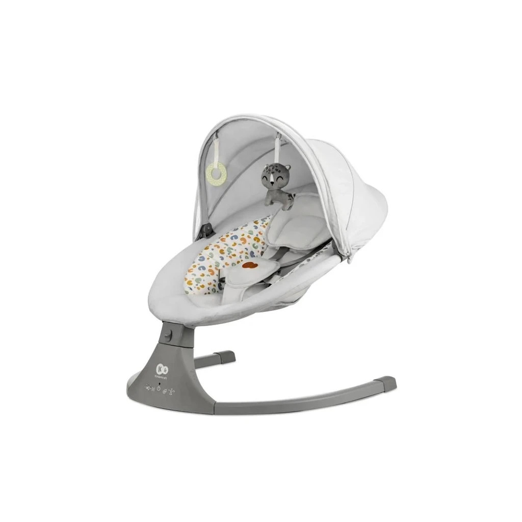 Крісло-гойдалка Kinderkraft Lumi 2 Light Grey (5902533925018) - изображение 1