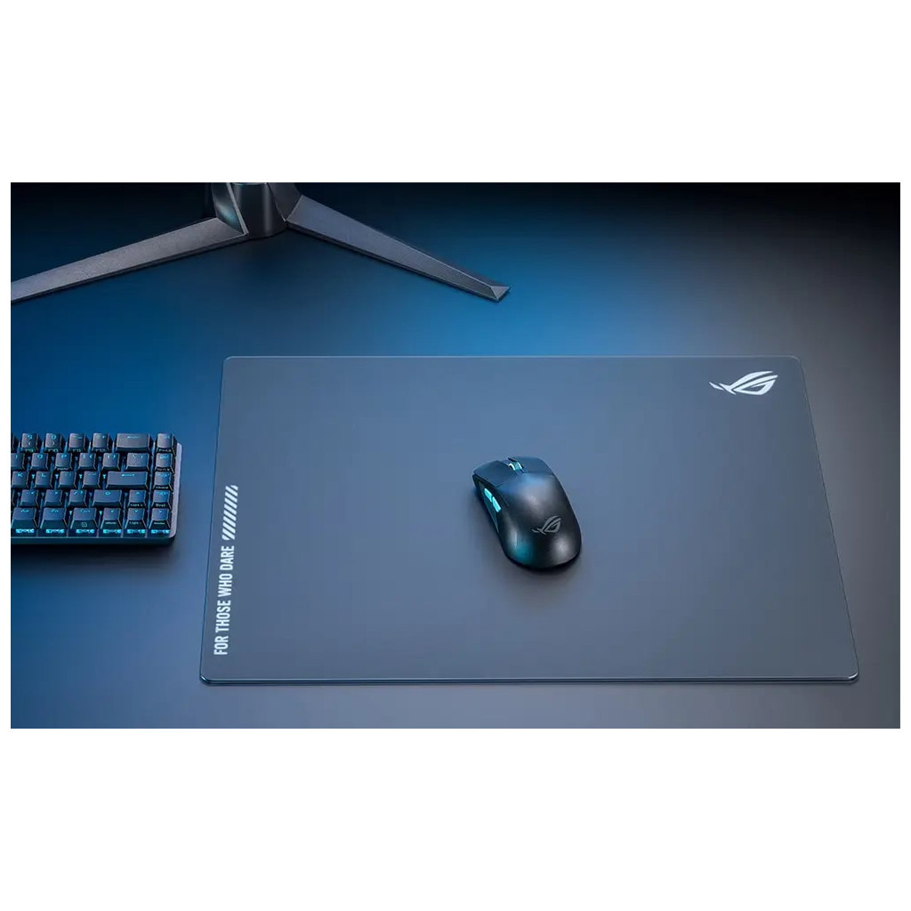 Килимок для мишки ASUS ROG Moonstone Ace L Black (90MP03L0-BPUA00) - зображення 2