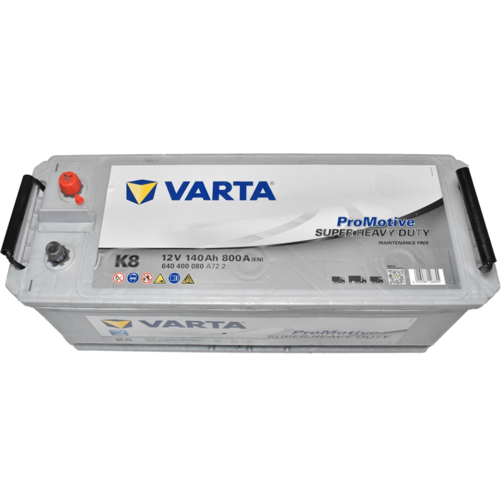 Акумулятор автомобільний Varta ProMotive 140Ah бокова(+/-) (800EN) K8 з нижн. бурт (640400080) - зображення 2