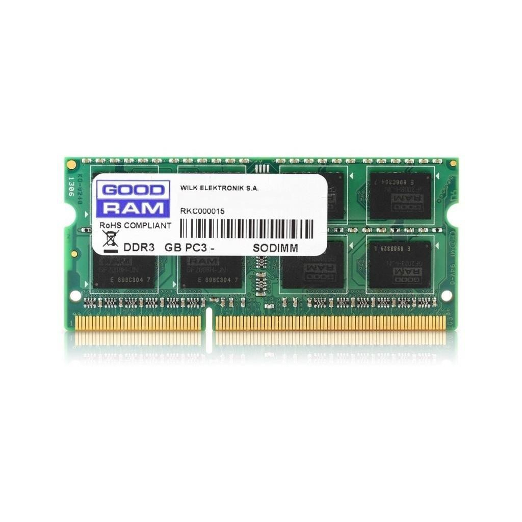 Модуль пам'яті для ноутбука SoDIMM DDR3L 8GB 1600 MHz Goodram (GR1600S3V64L11/8G) - изображение 1