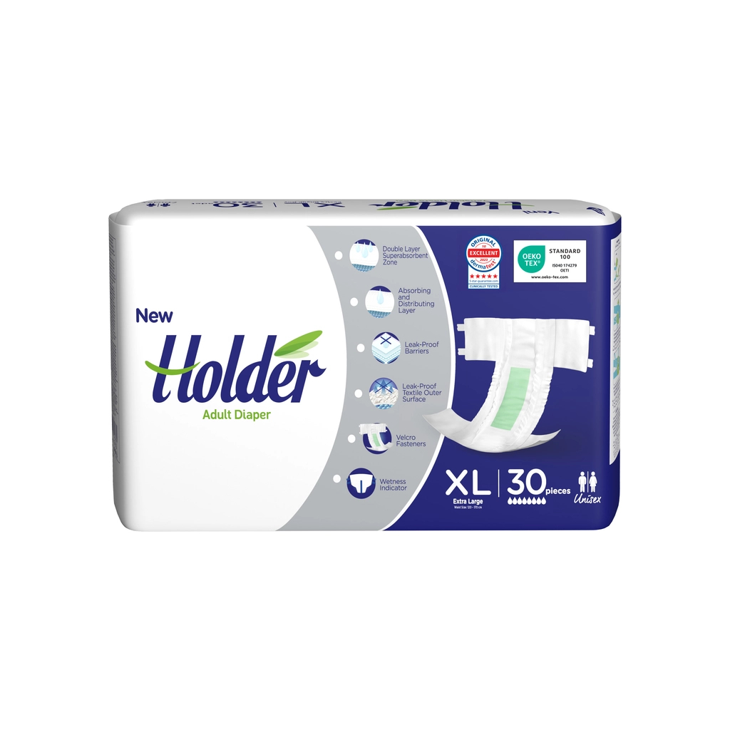 Підгузки для дорослих Holder Adult Diapers XL Extra Large 30 шт (8697405346660) - зображення 1