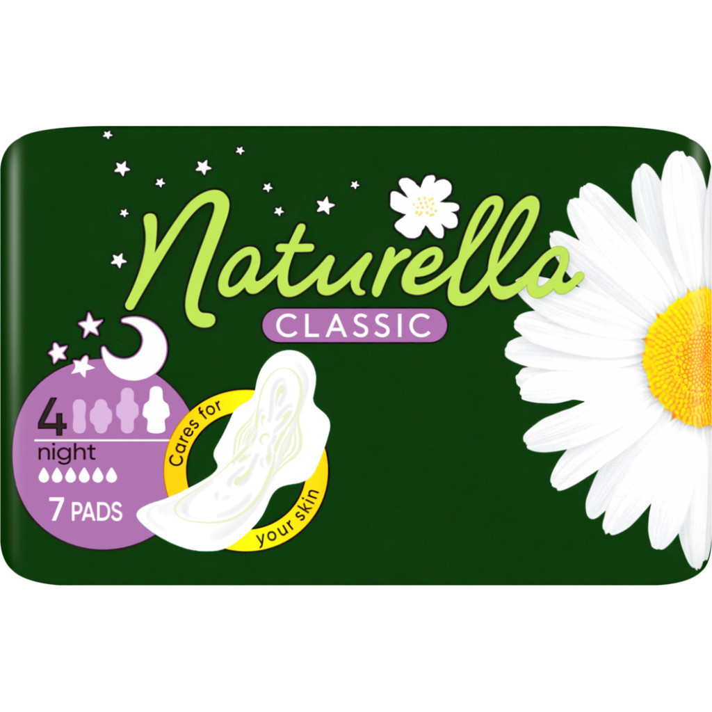 Гігієнічні прокладки Naturella Classic Night 7 шт (4015400437543) - изображение 2