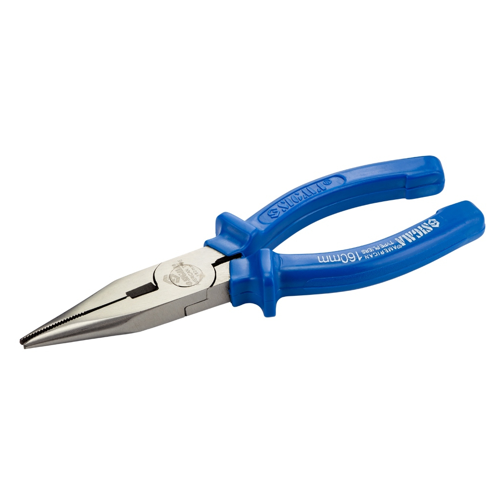Плоскогубці Sigma довгогубці прямі 160мм сині (4357161) - изображение 5