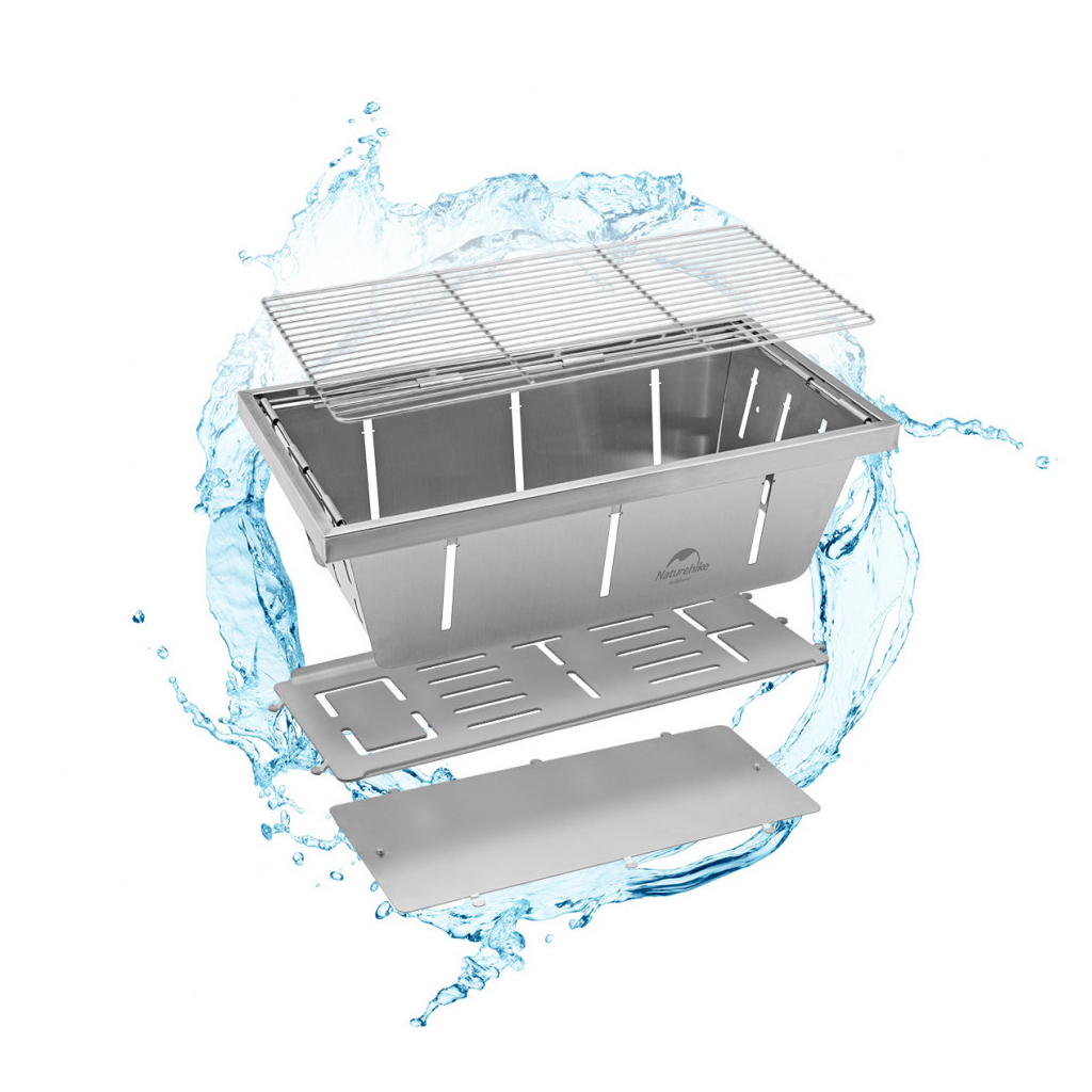 Гриль-барбекю Naturehike Mini Picnic BBQ Grill NH20CJ006 Сталь (6927595767672) - изображение 2