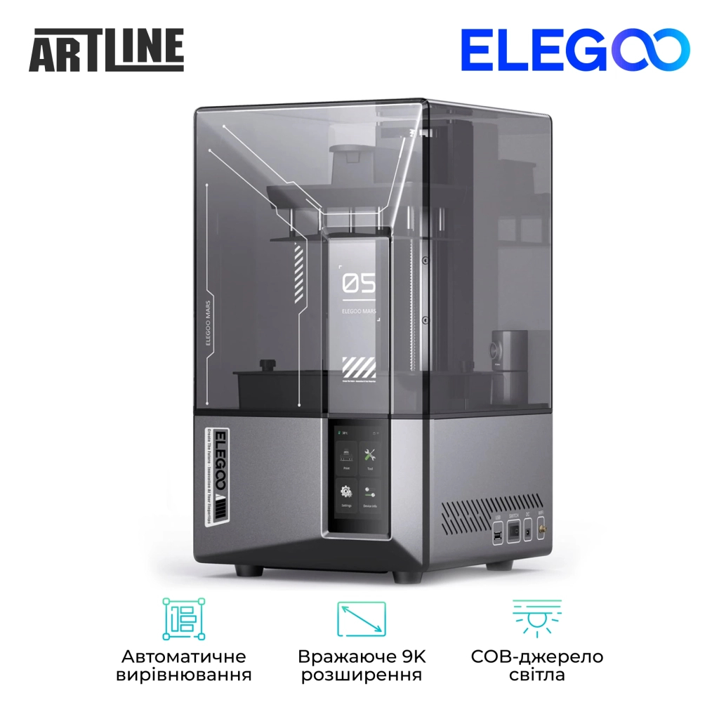 3D-принтер ELEGOO Mars 5 Ultra 9K - зображення 2