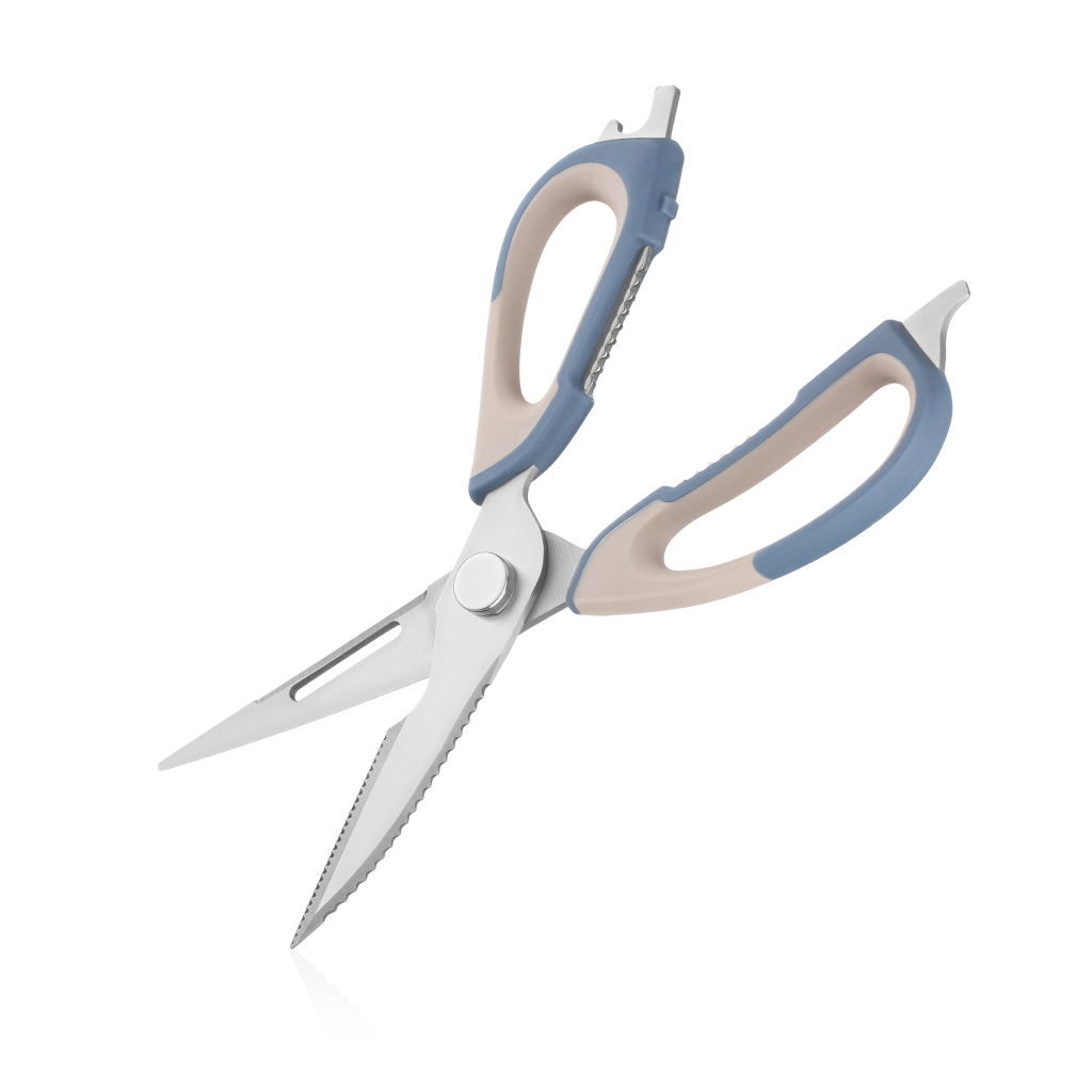 Кухонні ножиці Ardesto Gemini 22.6 см сіро-сині (AR2121B) - зображення 3