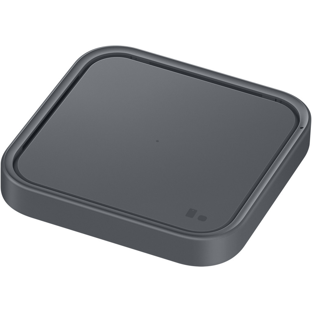 Зарядний пристрій Samsung 15W Wireless Charger Pad Dark Gray (EP-P2400TBEGEU) - зображення 3