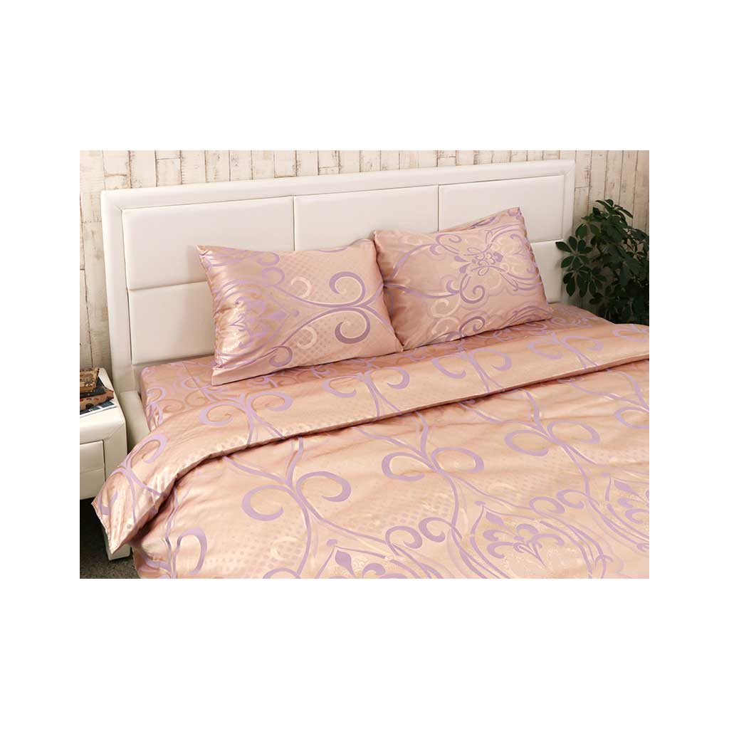 Постільна білизна Руно Сатин Бежевий полуторний (1.137АЖ_БежевийА) - зображення 1