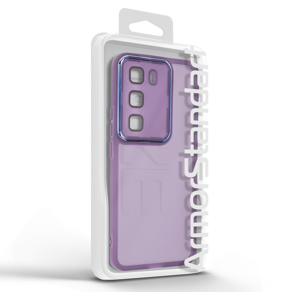 Чохол до мобільного телефона Armorstandart Shade Infinix Hot 60 Pro Plus 4G Dark Violet (ARM88690) - зображення 3