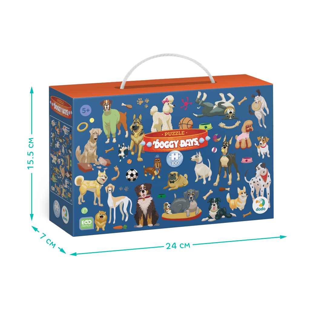 Пазл DoDo Собачі будні, 100 елементів (300627) - изображение 4