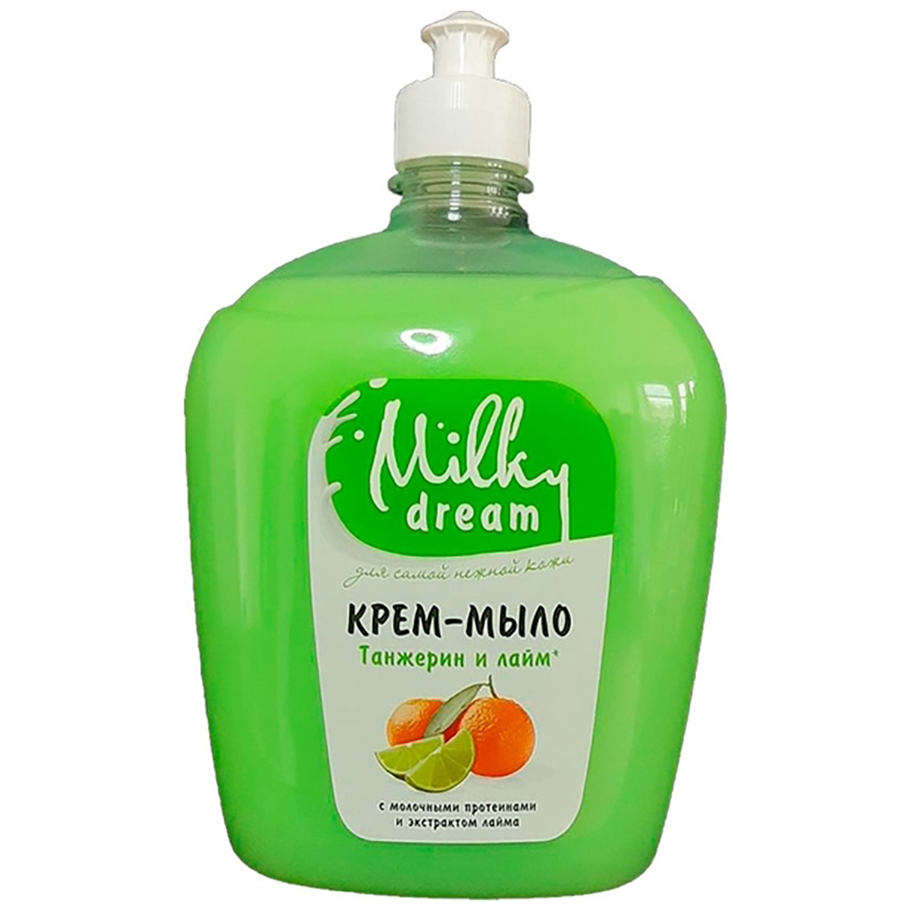 Рідке мило Milky Dream Танжерин і лайм пуш-пул 1000 мл (4820205301360) - зображення 1