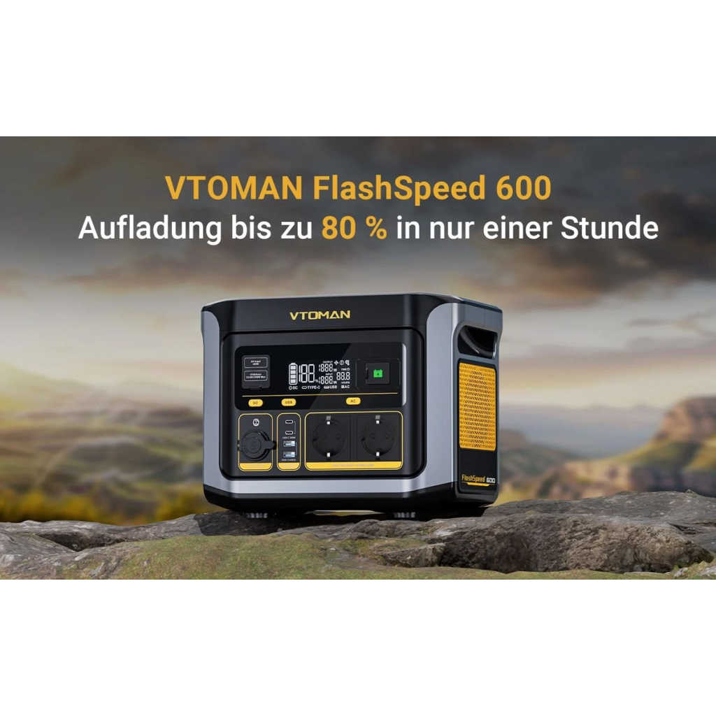Зарядна станція Vtoman FlashSpeed 600 499Wh (FlashSpeed 600) - зображення 4