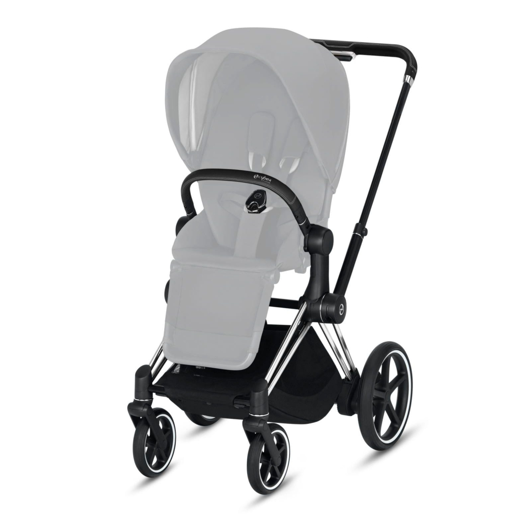 Шасі для коляски Cybex ePriam Chrome Black (519003511) - зображення 1