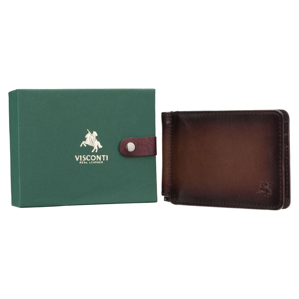 Гаманець Visconti AT70 Miles Burnish Tan (AT70 B/TAN) - зображення 8