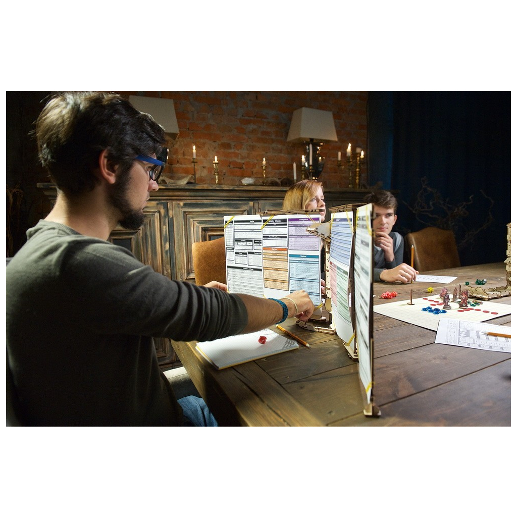 Конструктор Ugears Ширма Майстра для настільних ігор (70070) - зображення 10