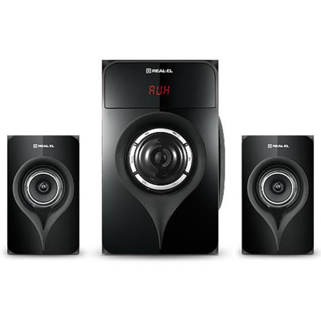 Акустична система REAL-EL M-370 Black - зображення 2