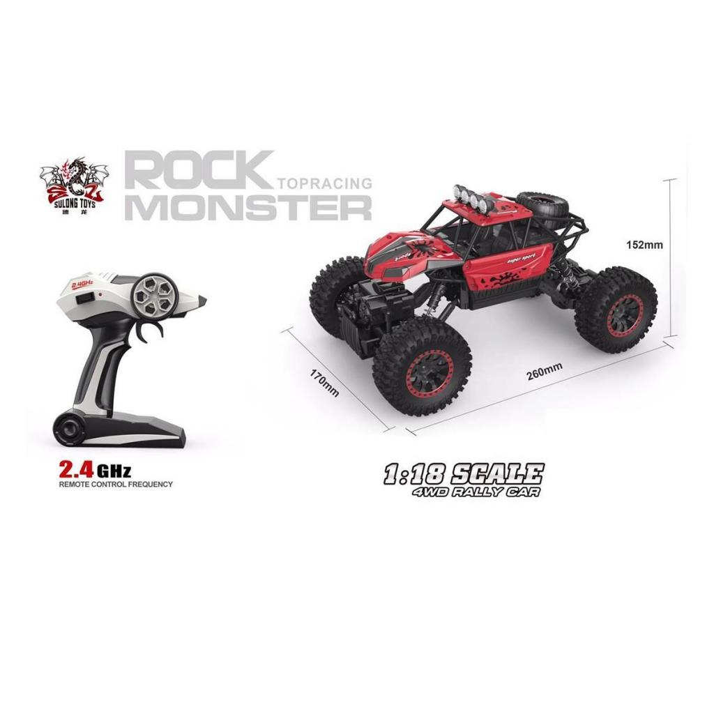 Радіокерована іграшка Sulong Toys OFF-ROAD CRAWLER – SUPER SPORT червоний, 1:18 (SL-001R) - зображення 2