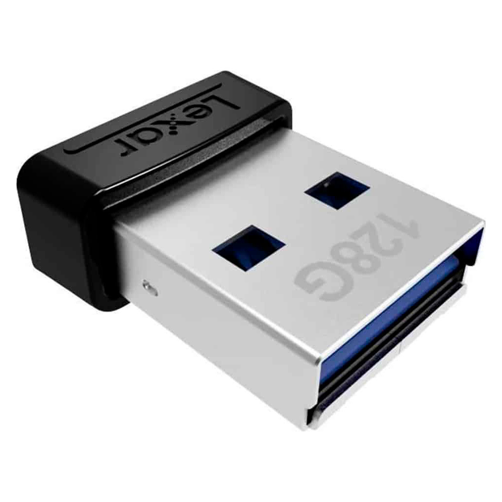USB флеш накопичувач Lexar 128GB S47 USB 2.0 (LJDS47-128ABBK) - зображення 3