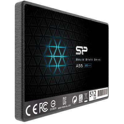 Накопичувач SSD 2.5" 512GB Silicon Power (SP512GBSS3A55S25) - зображення 2