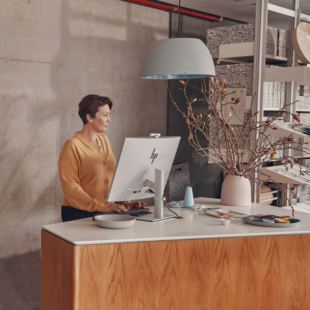 Комп'ютер HP EliteOne 870 G9 AiO / i5-14500, 16, 512, WiFi, кл+м, Win11P (7B1F2EA) - изображение 8