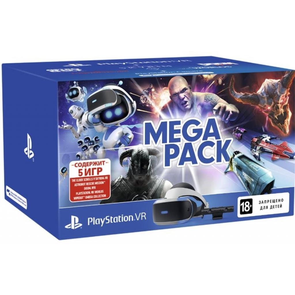 Окуляри віртуальної реальності Sony PlayStation VR (VR MegaPack + 5 ігор в комплекті)) (9785910) - зображення 4