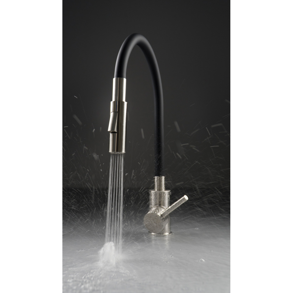 Мийка кухонна Deante Leda, мийка ZRD_2113 + зміш. BOC_B740, графіт (ZRDG2113) - изображение 4