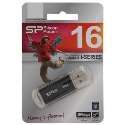 USB флеш накопичувач Silicon Power 16GB Ultima II I-Series Black USB 2.0 (SP016GBUF2M01N1K) - зображення 5