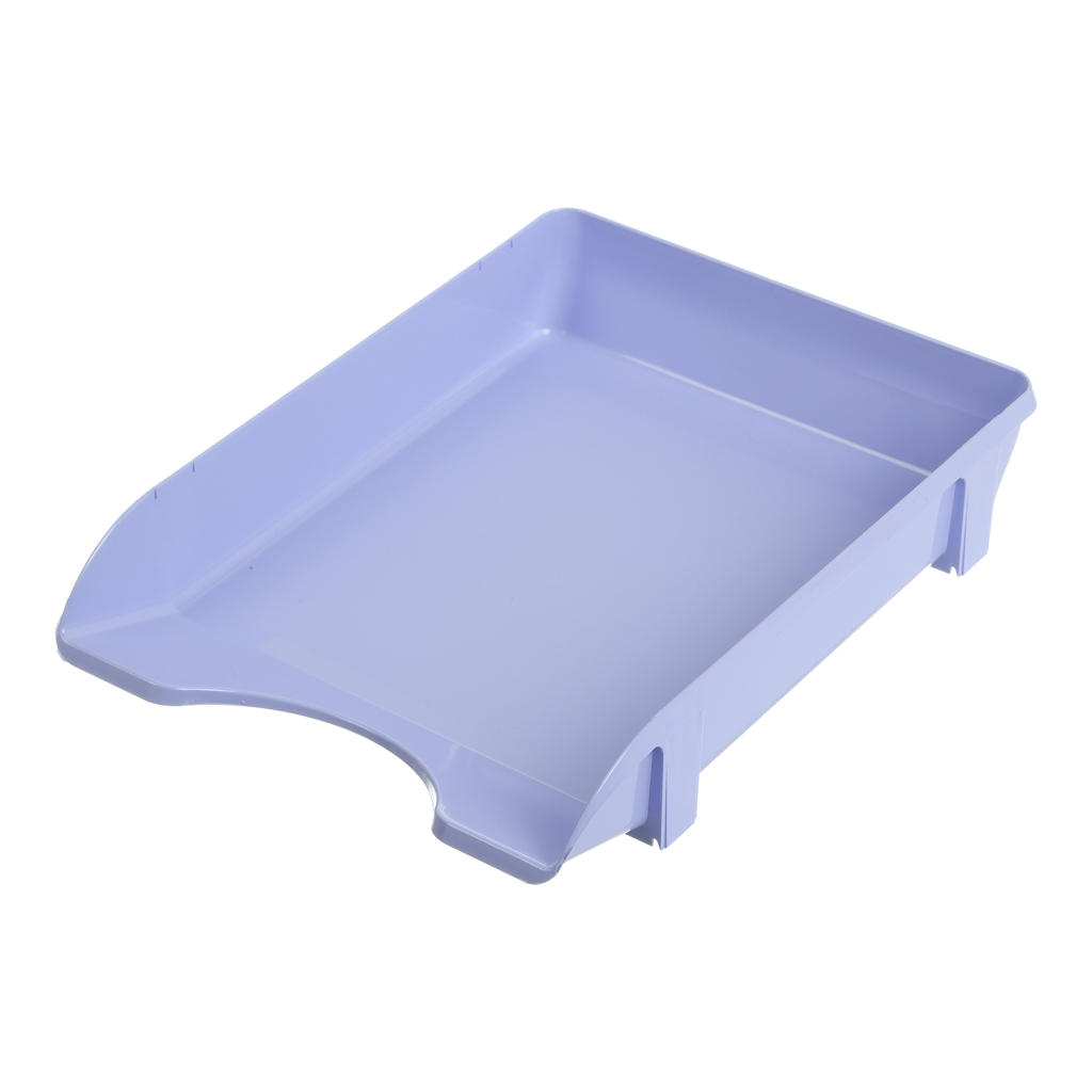 Лоток для паперів Buromax горизонтальний, бузковий (BM.6354-26) - зображення 1