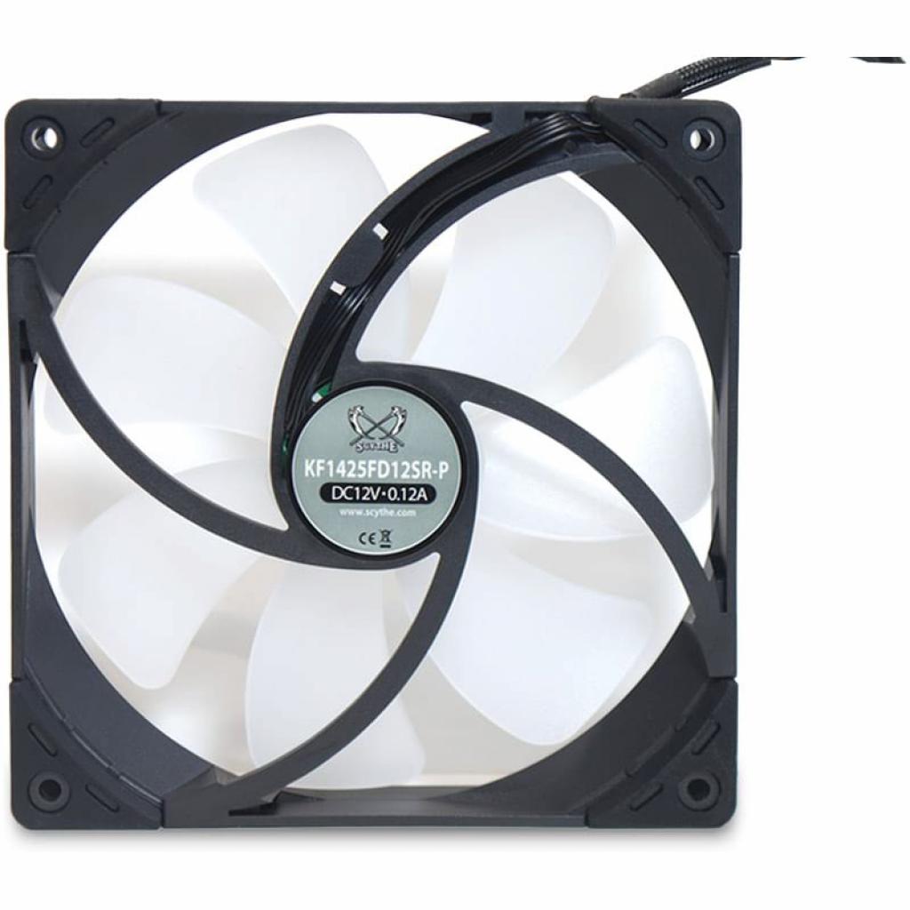 Кулер до корпусу Scythe Kaze Flex 140 mm Square RGB PWM (KF1425FD12SR-P) - зображення 3
