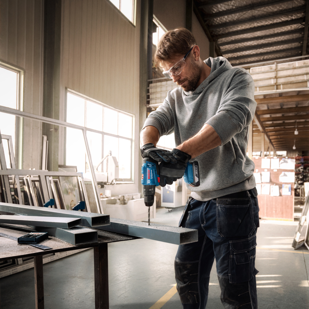 Шуруповерт Bosch GSB 183-LI 18V, 2х2Ah, 21-56Нм, 374-1815 об/хв, кейс, 1.2кг (0.601.9K9.100) - зображення 5