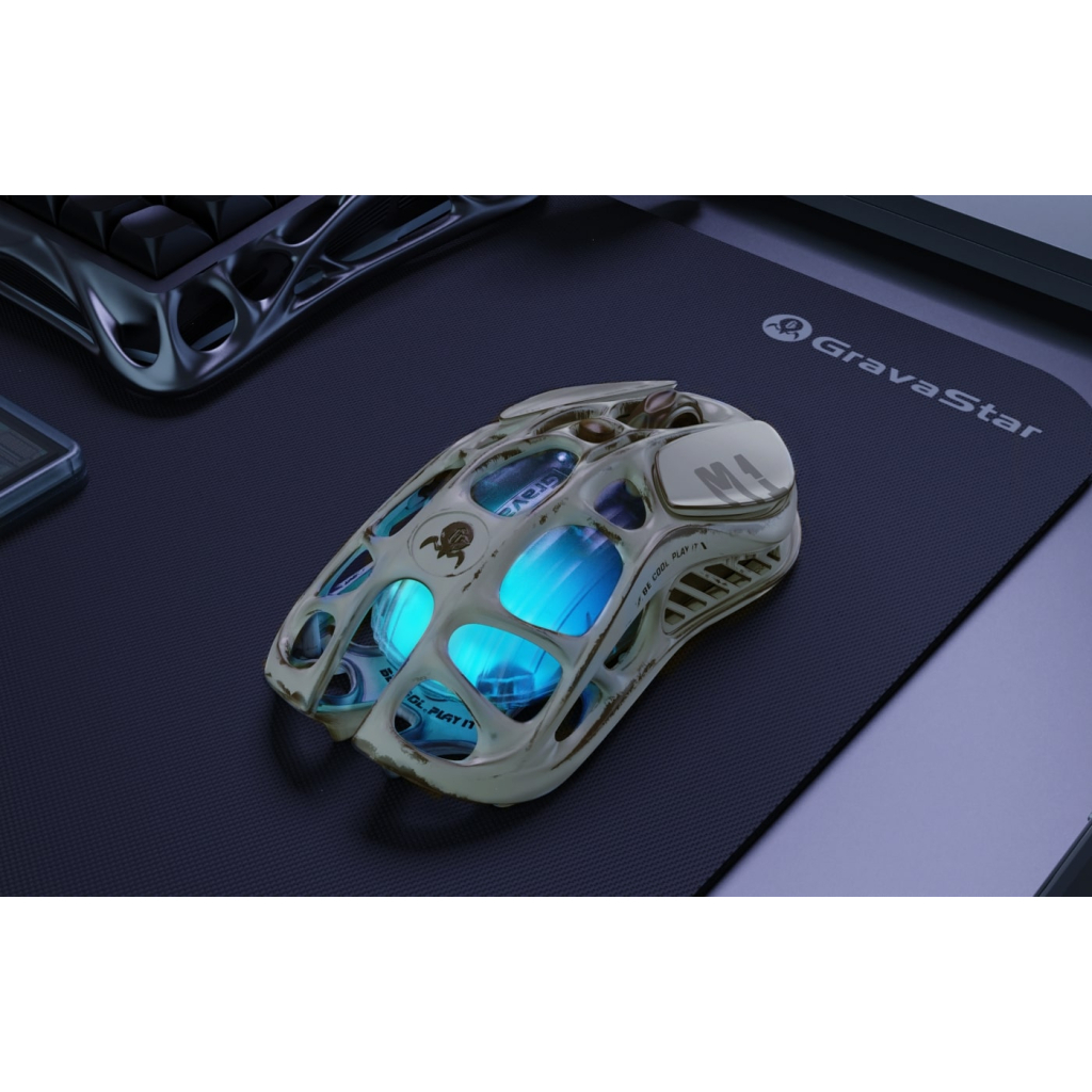 Мишка GravaStar Mercury M1 Pro magnesium alloy body BT/WL/USB-A 4K RGB Battle-Worn (GRAVASTARM1PRO_WSM) - зображення 7