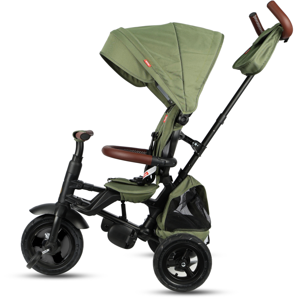 Дитячий велосипед QPlay Rito Deluxe Складаний Триколісний Green (S380-17RitoDeluxeGreen) - зображення 2