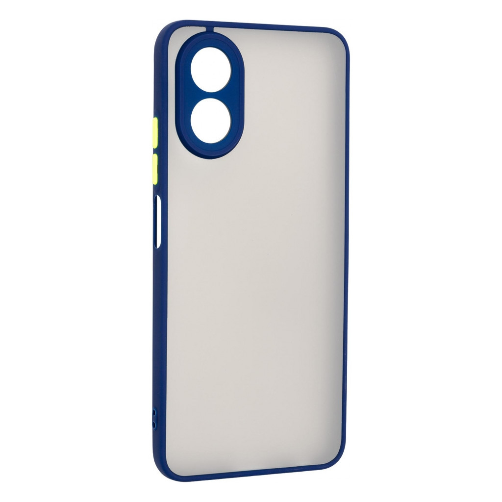 Чохол до мобільного телефона Armorstandart Frosted Matte OPPO A18 4G / A38 4G Navy Blue (ARM72404) - зображення 1