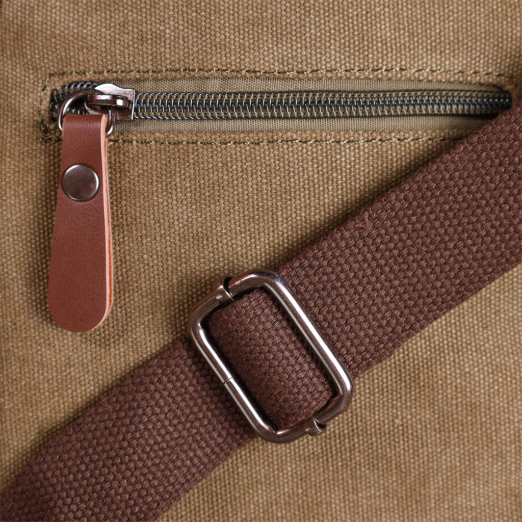 Сумка Vintage З текстилю Оливкова (22219) - зображення 11