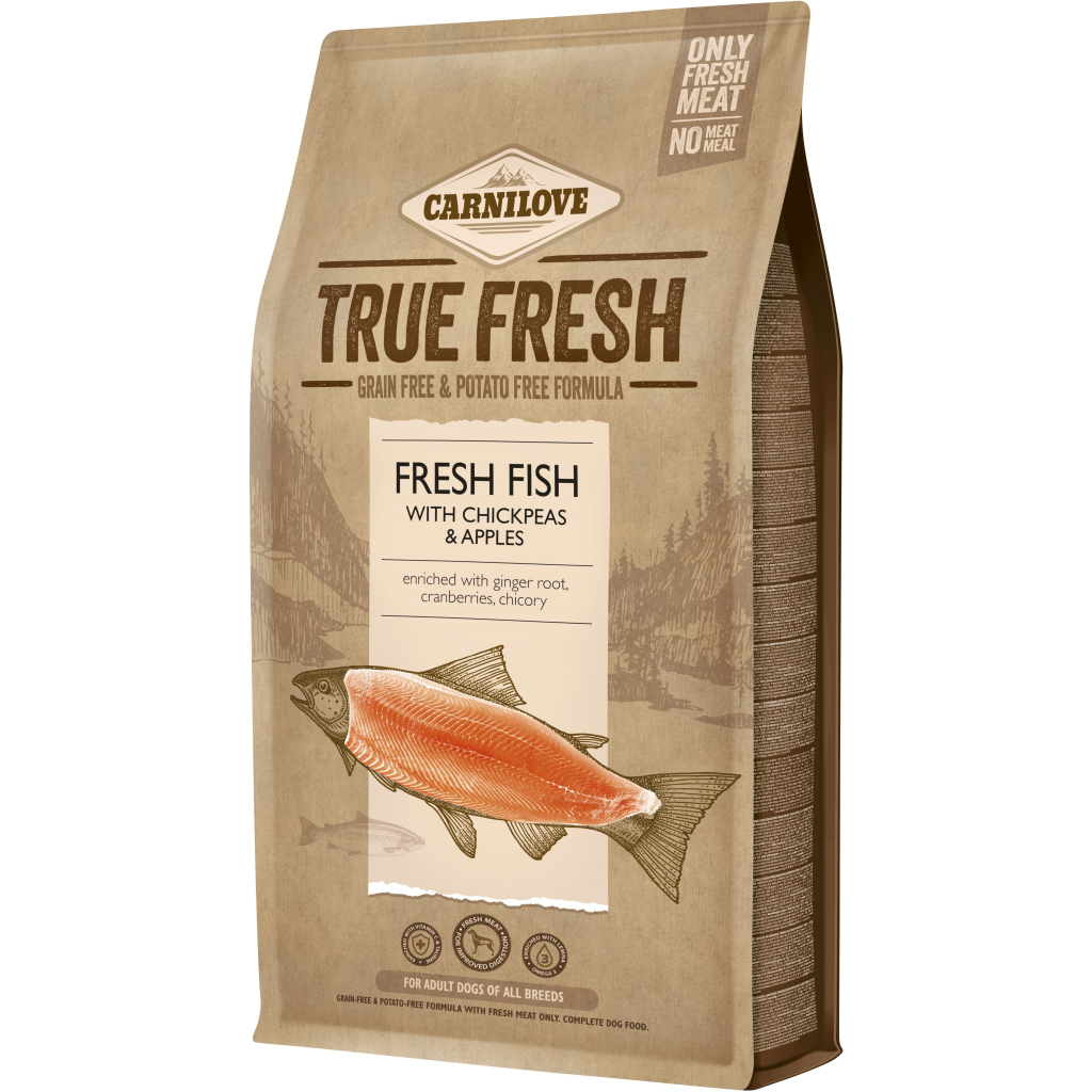 Сухий корм для собак Carnilove True Fresh FISH for Adult dogs 4 кг (8595602546008) - зображення 1