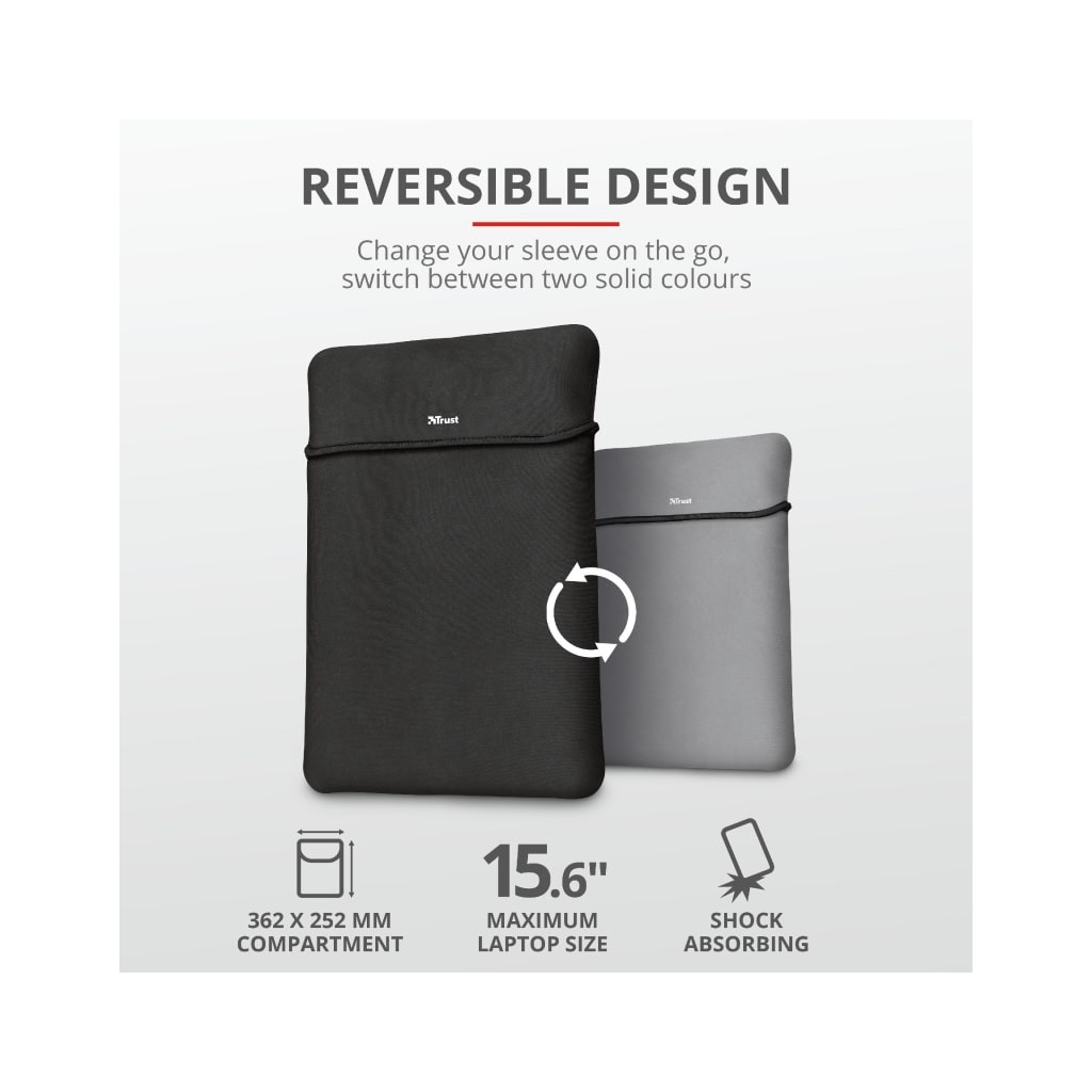 Чохол до ноутбука Trust 15.6" Yvo Mouse & Sleeve Black + mouse (23449) - зображення 13