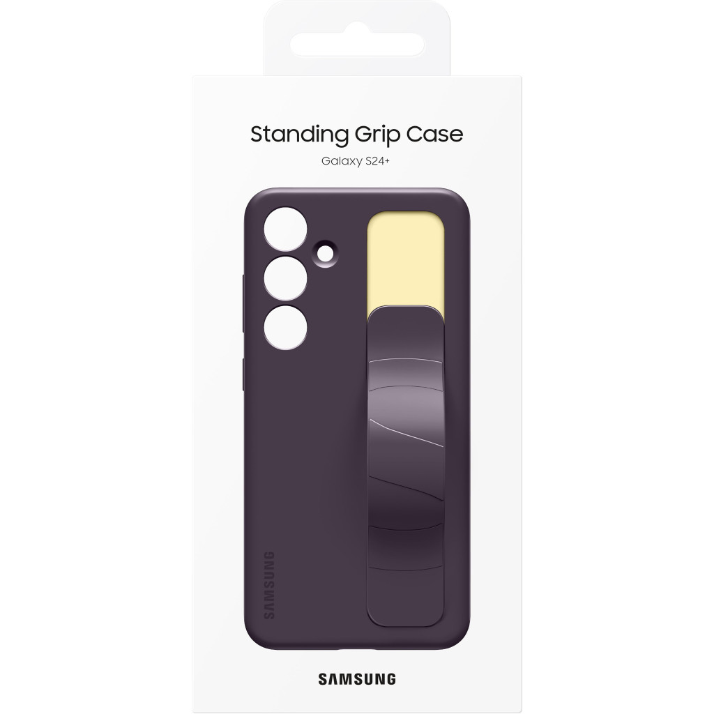 Чохол до мобільного телефона Samsung Galaxy S24+ (S926) Standing Grip Case Dark Violet (EF-GS926CEEGWW) - зображення 7